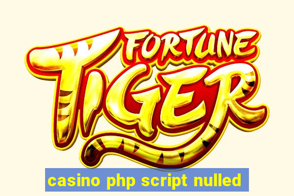 casino php script nulled